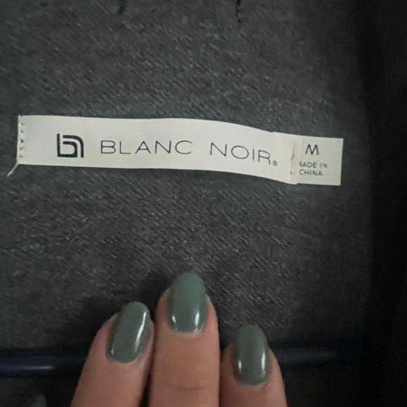 Blanc Noir Charcoal Heather and Black Traveler’s Jacket - Picture 15 of 16